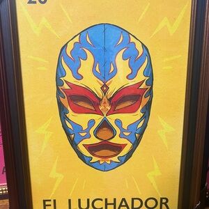 Loteria art - Luchador